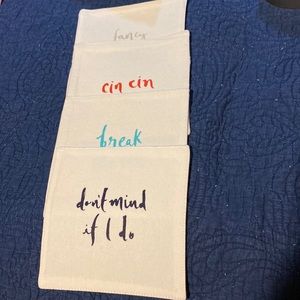 Kate spade cocktail coasters